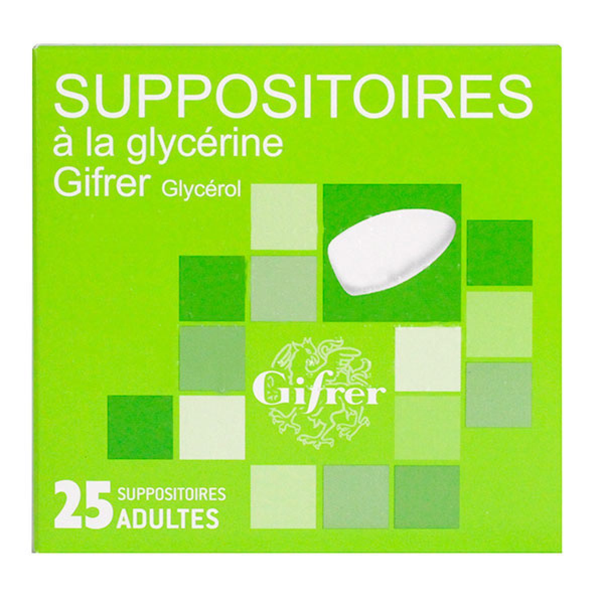 Gifrer 10 Suppositoires à la glycérine Adultes