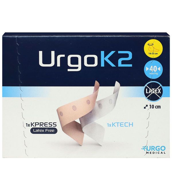 Urgo K2 système de compression bi-bande sans latex