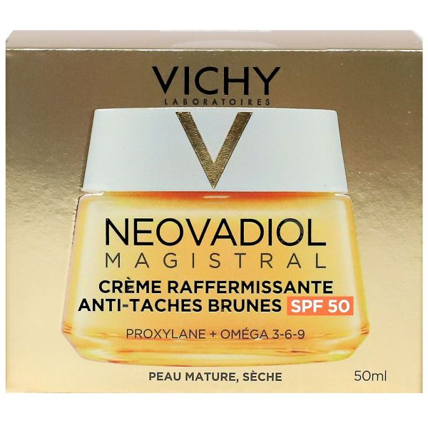 Neovadiol Post ménopause crème raffermissante anti-tâches brunes SPF50 50ml