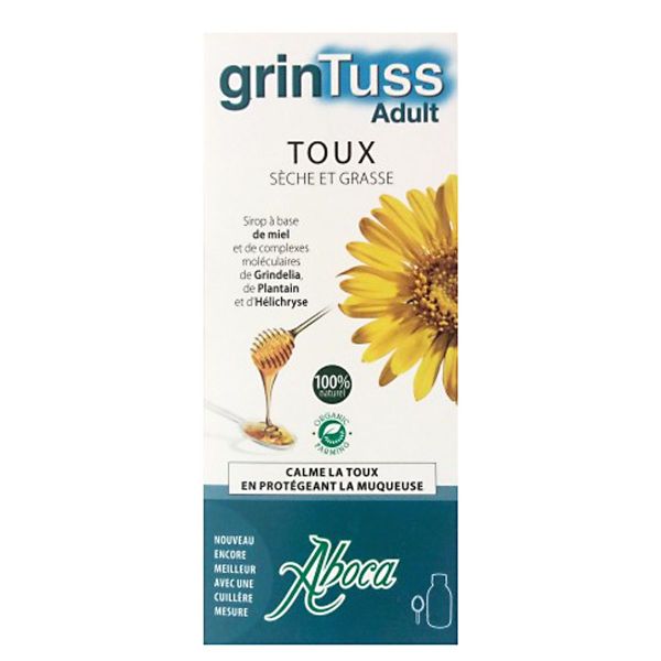 Grintuss Adulte toux sèche sirop 128g