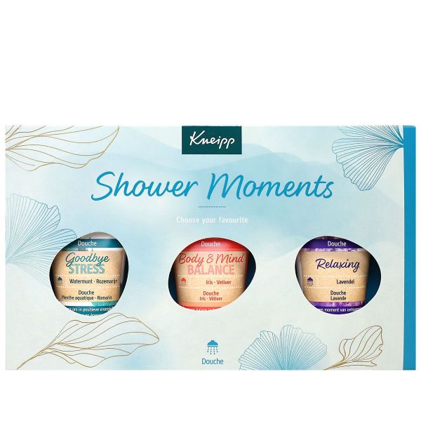 Coffrets Shower Moments 3 gels douche mini 3x50ml