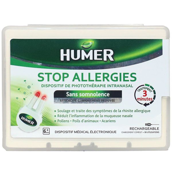 Humer Stop allergies dispositif phytothérapie intranasal