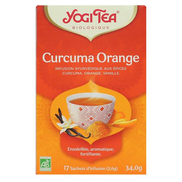 Curcuma Orange bio 17 sachets