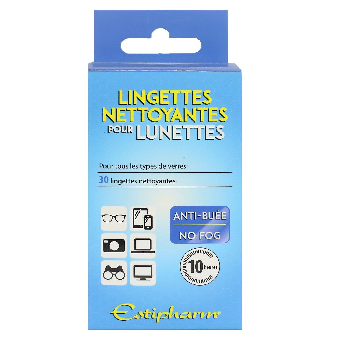 Bref Lingette Nettoyante pour Lunette 100 ml : : Hygiène