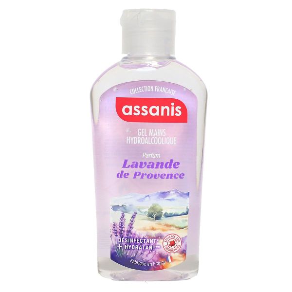 Gel mains hydroalcoolique lavande de Provence collection Française 80ml