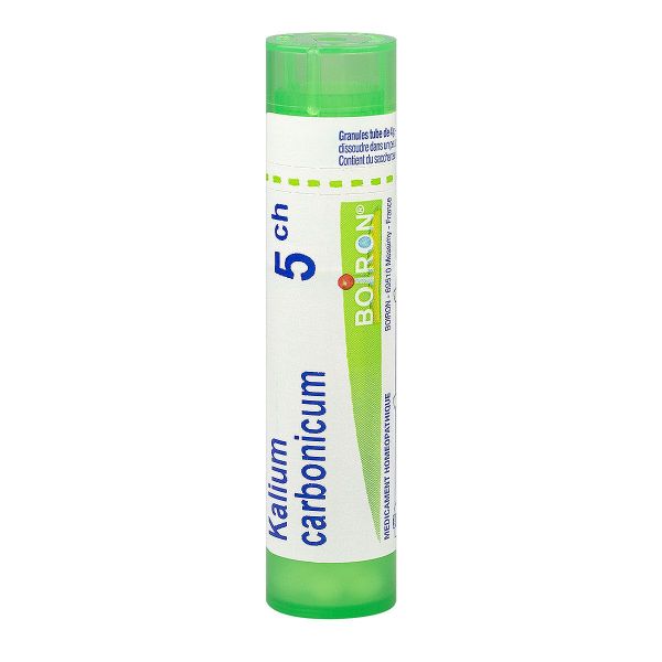 Kalium carbonicum tube granule