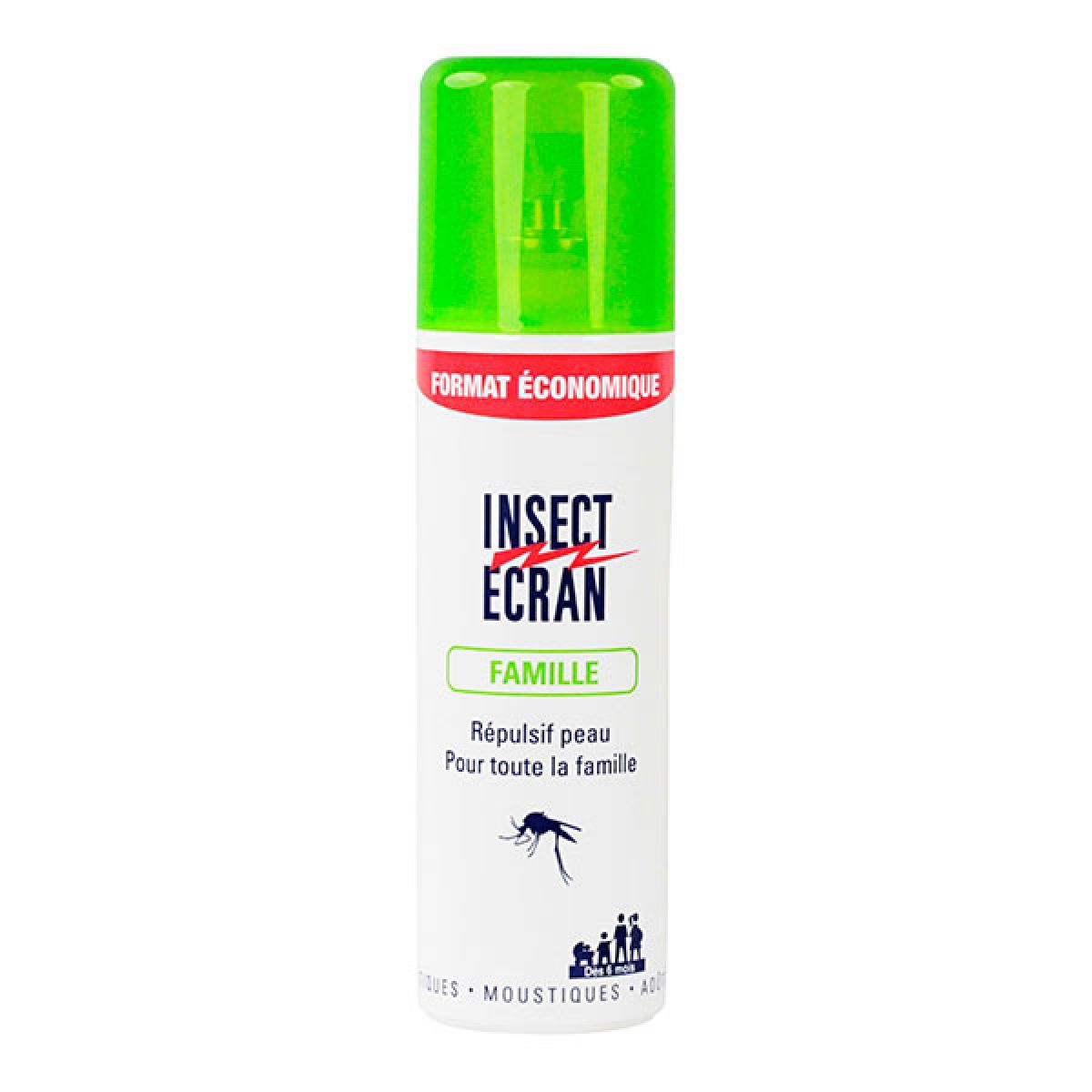 Insect Ecran Spray répulsif anti-moustiques zones infestées Insect écran,  Spray 100 ml