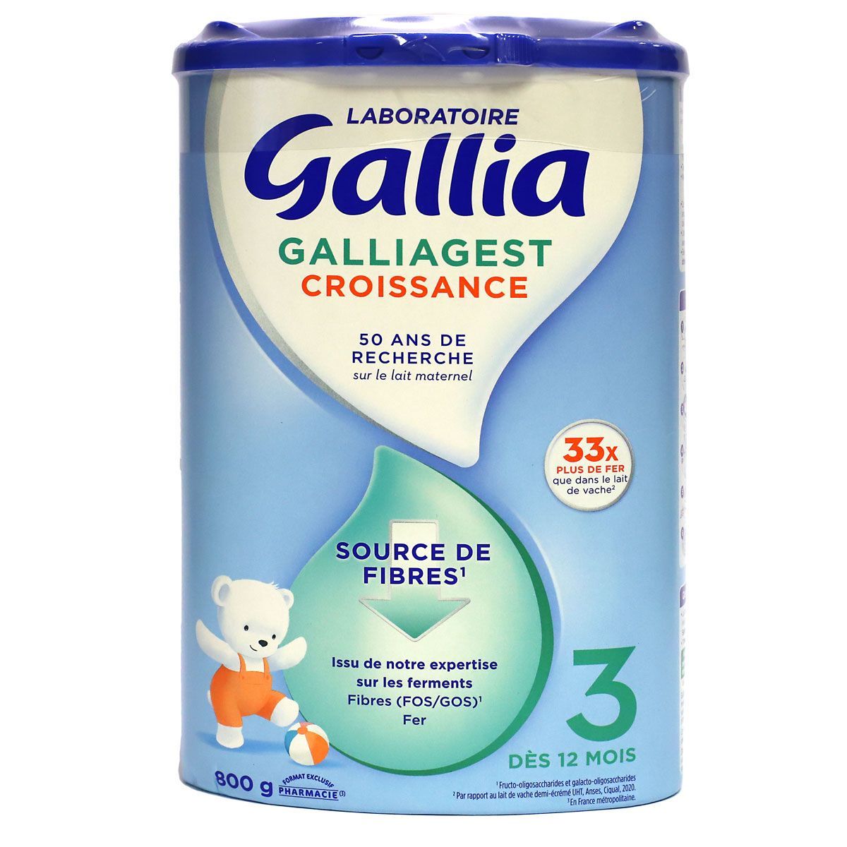 Gallia junior 4 lait à partir de 24 mois 900g - Pharmacie Grande