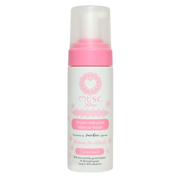 Mousse nettoyante intime Sakura 150ml