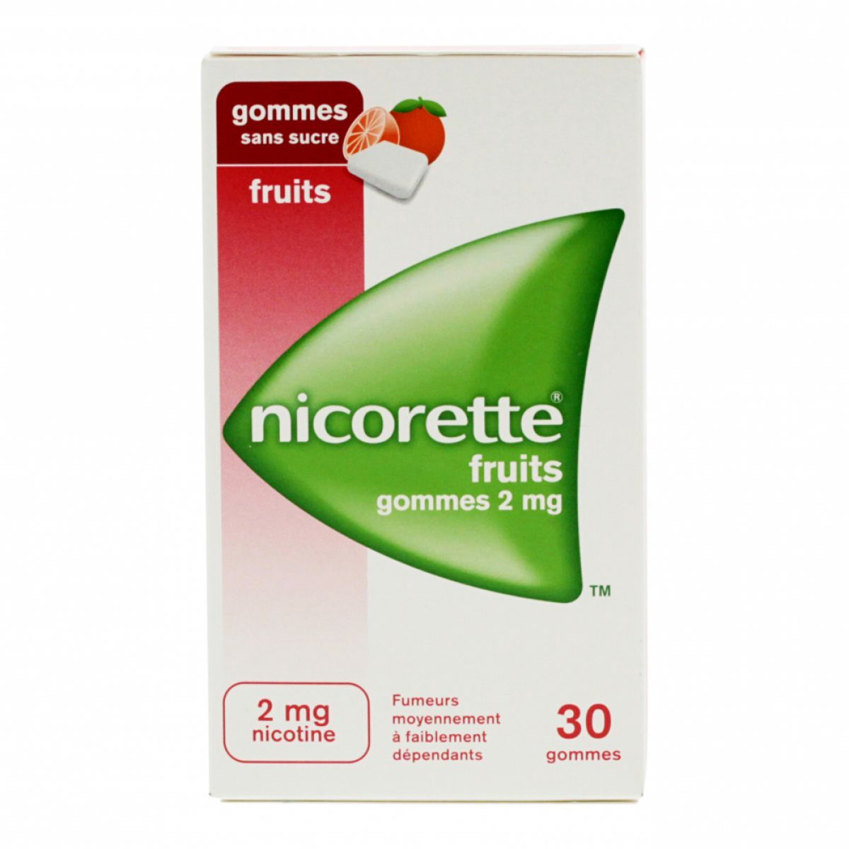 Pharmacie de la Duranne - Médicament Nicorette 2 Mg Gomme à Mâcher  Médicamenteuse Sans Sucre Fruits Plq/210 - AIX-EN-PROVENCE