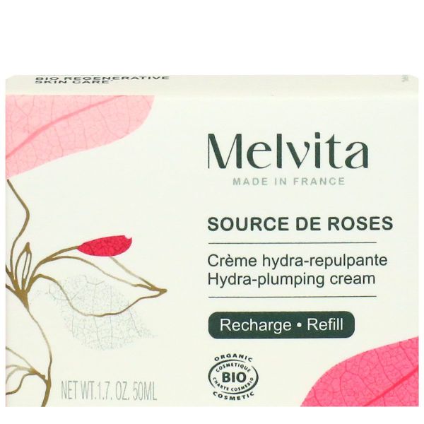 Source de roses crème hydra-repulpante recharge 50ml