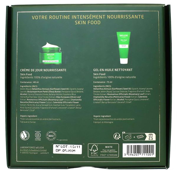 Coffret votre Routine nourrissante