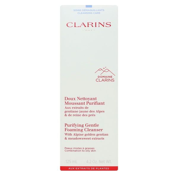 Doux nettoyant moussant purifiant peau mixte 125ml