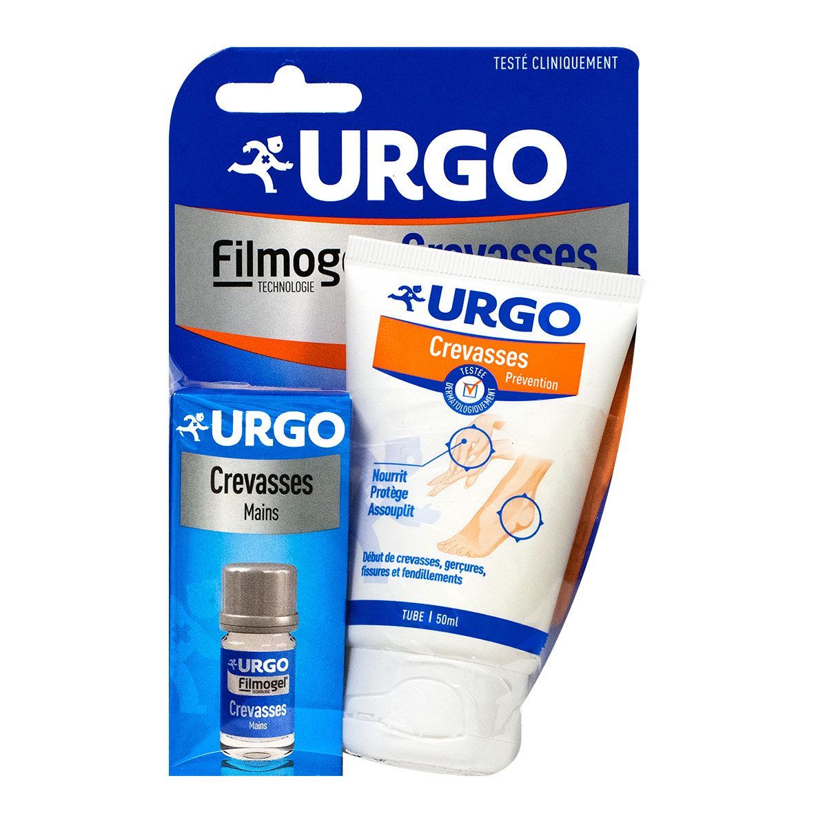 Urgo - Filmogel Crevasses Mains - Film protecteur résistant à l'eau -  Soulage et protège - 3,25ml : : Beauté et Parfum