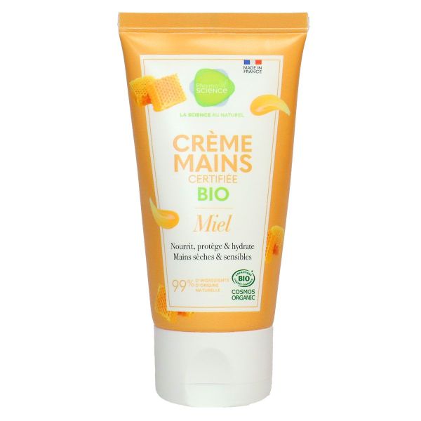 Crème mains bio miel 50ml