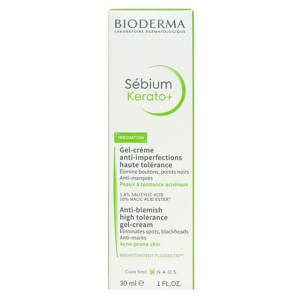 Sebium Kerato+ gel crème anti-imperfections 30ml