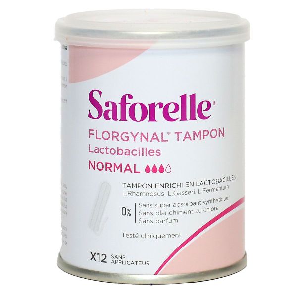 Florgynal Lactobacilles Normal 12 tampons