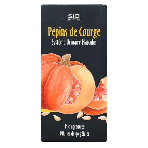 Pépins de courge système urinaire masculin 90 gélules