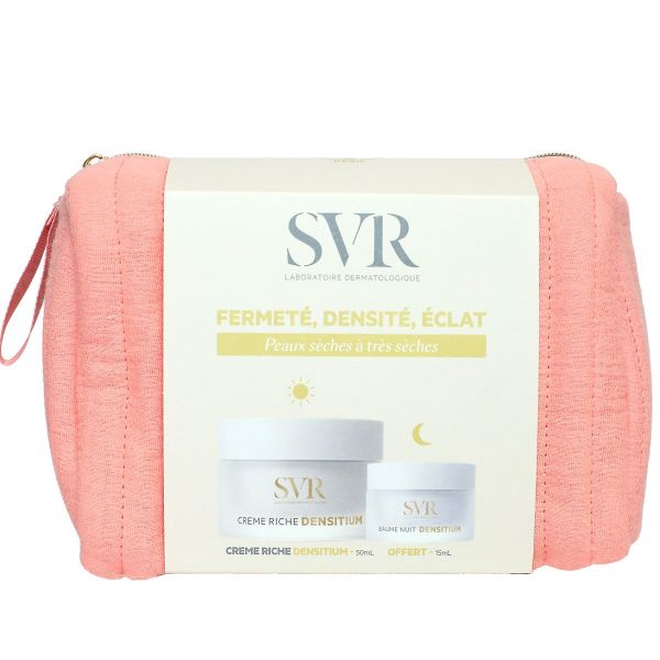 Trousse Densitium crème riche 50ml + baume nuit peau sèche offert