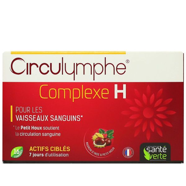 Circulymphe complexe H 16 comprimés