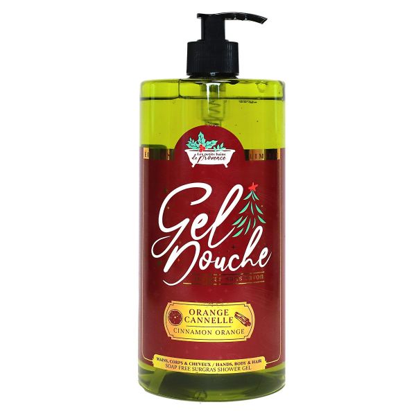 Gel douche Orange Cannelle édition limité Noël 1 Litre