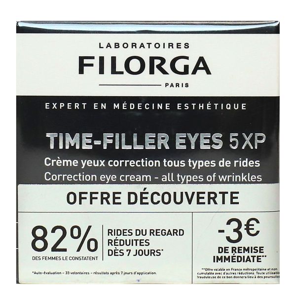 Time Filler Eyes 5XP crème yeux correction toute type rides 15ml