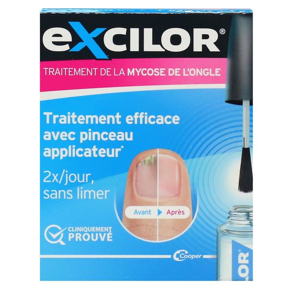 Traitement mycose de l'ongle solution 3,3ml