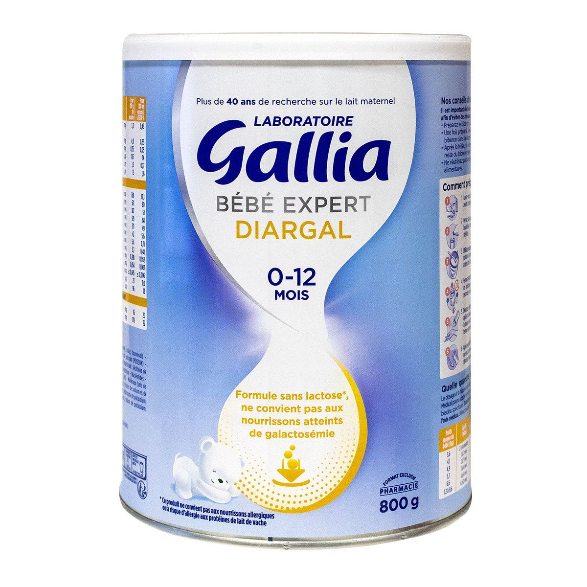 Gallia Bébé Expert lait Anti-Régurgitations 1 800 g