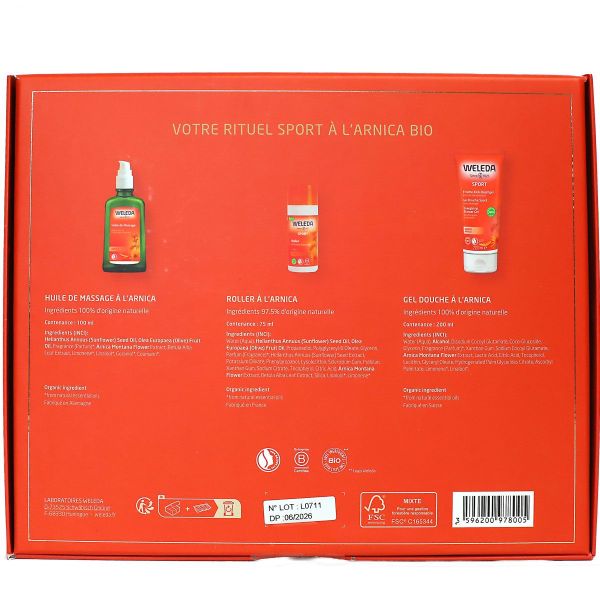 Coffret Rituel Sport à l'arnica