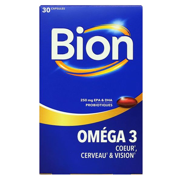 Omega 3 cœur cerveau vision 30 capsules