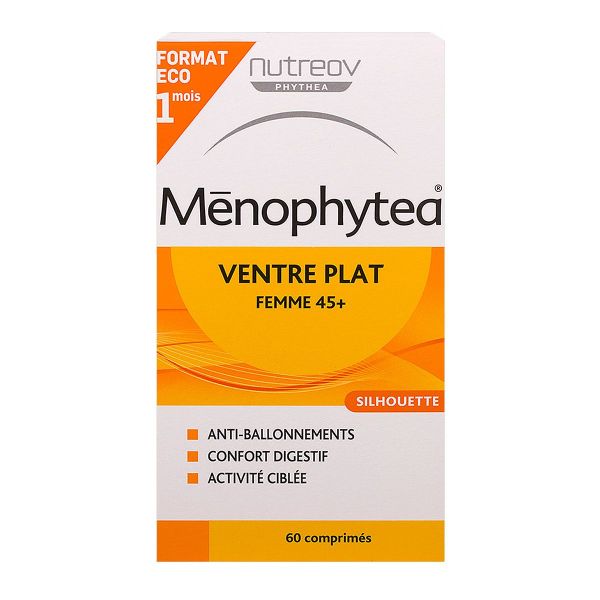 Ventre plat Ménophytea est un complément alimentaire qui aide à réduire