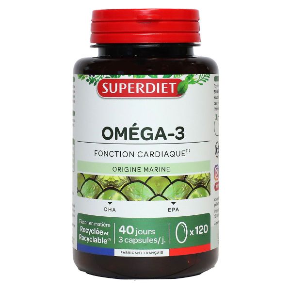 Oméga 3 120 capsules