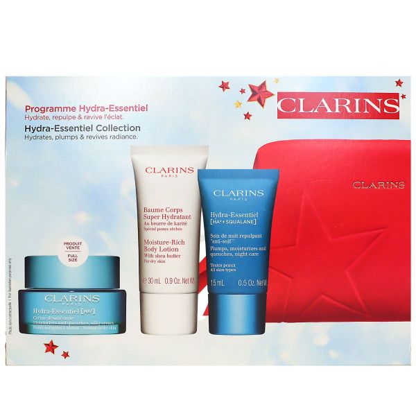 Trousse Hydra-Essentiel crème jour 50ml + soin nuit 15ml + baume 30ml