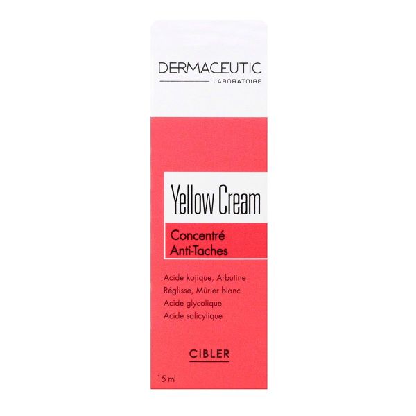 Yellow Cream concentré anti-tâches 15ml