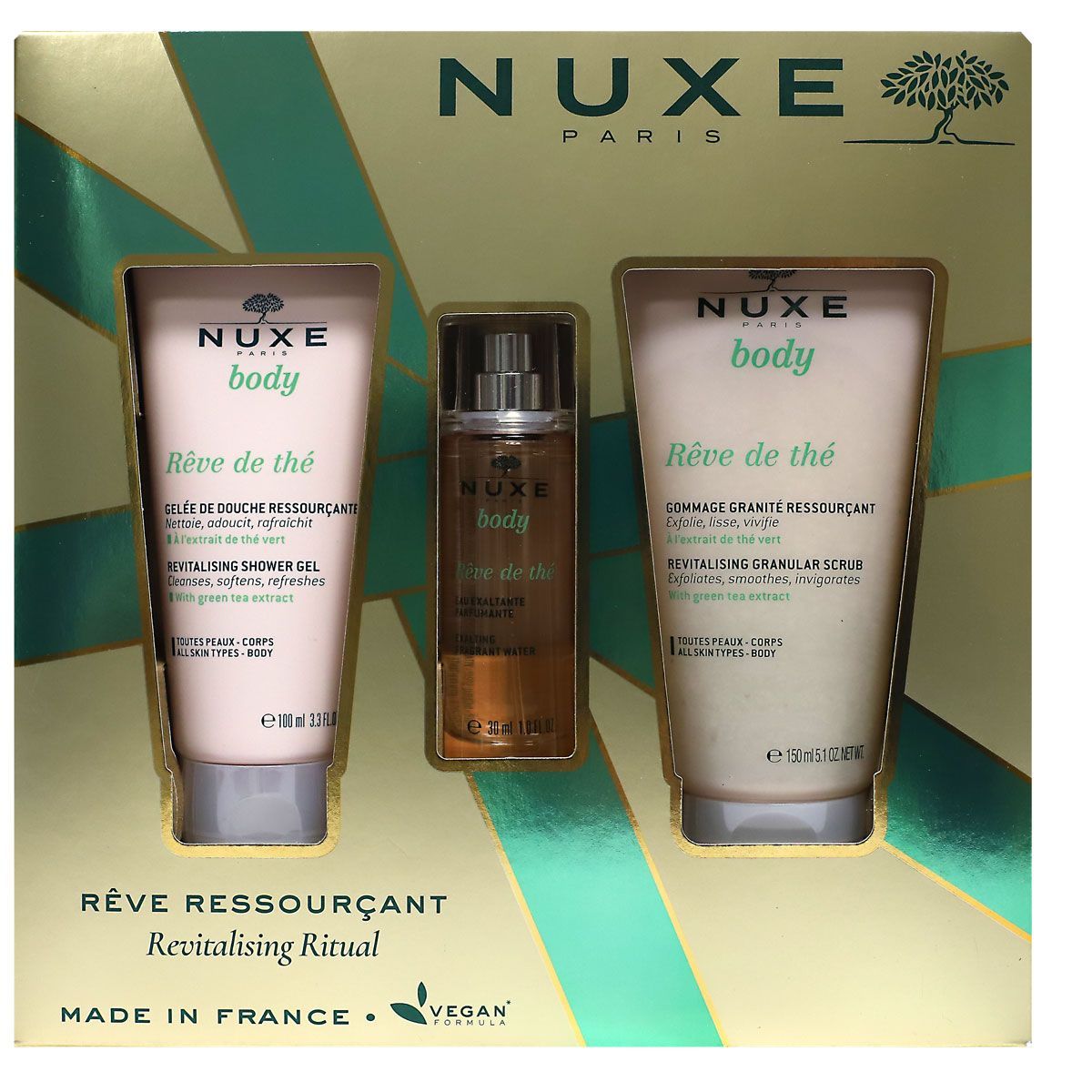 NUXE COFFRET Rêve Ressourçant Rêve de Thé